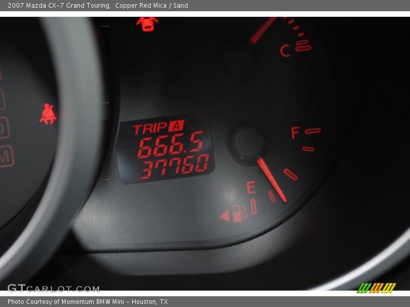 Copper Red Mica / Sand 2007 Mazda CX-7 Grand Touring