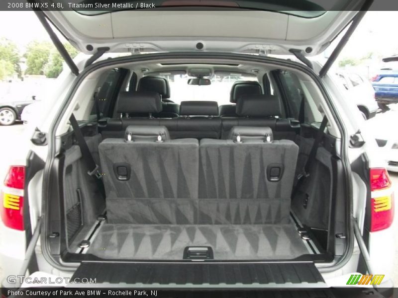 Titanium Silver Metallic / Black 2008 BMW X5 4.8i