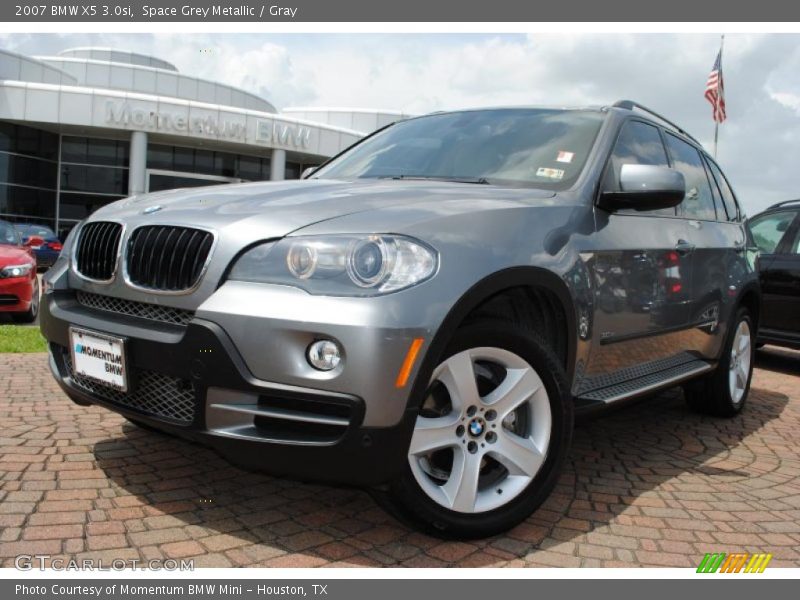 Space Grey Metallic / Gray 2007 BMW X5 3.0si