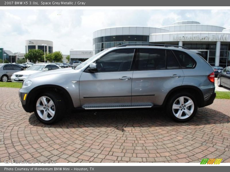 Space Grey Metallic / Gray 2007 BMW X5 3.0si