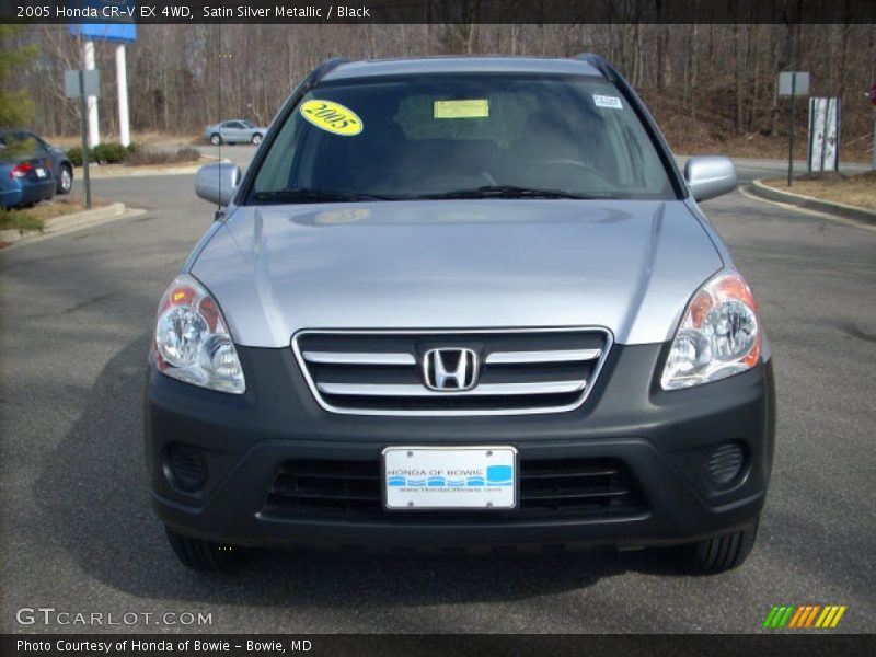 Satin Silver Metallic / Black 2005 Honda CR-V EX 4WD