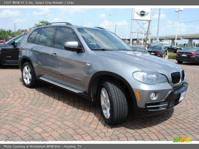 Space Grey Metallic / Gray 2007 BMW X5 3.0si