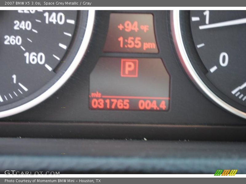 Space Grey Metallic / Gray 2007 BMW X5 3.0si