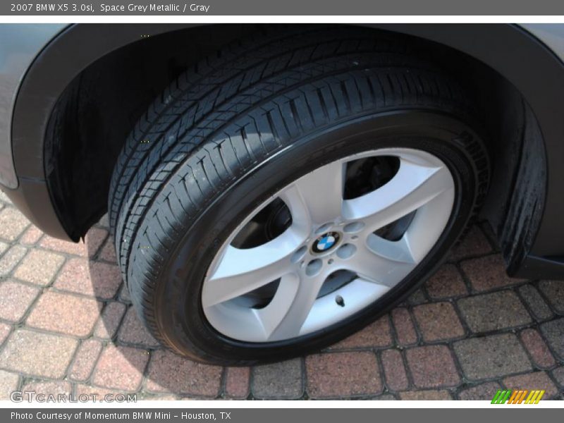 Space Grey Metallic / Gray 2007 BMW X5 3.0si