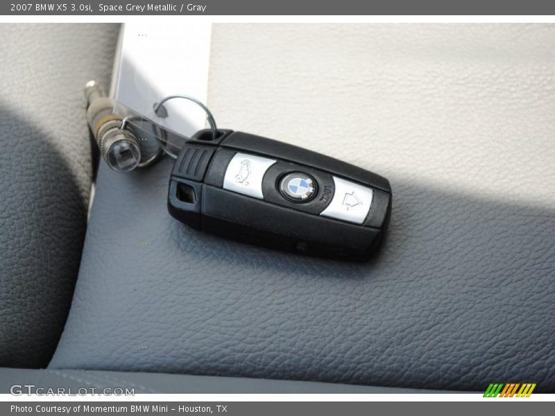 Space Grey Metallic / Gray 2007 BMW X5 3.0si