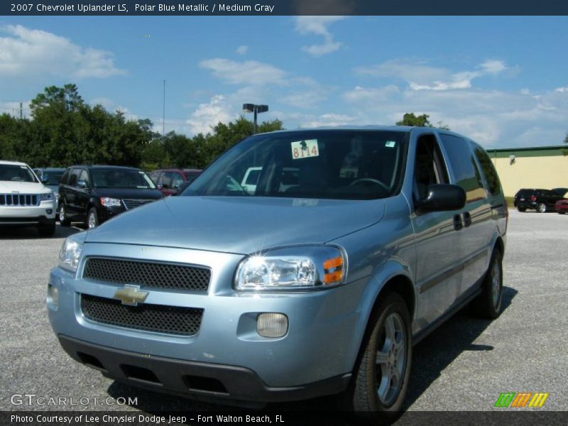 Polar Blue Metallic / Medium Gray 2007 Chevrolet Uplander LS