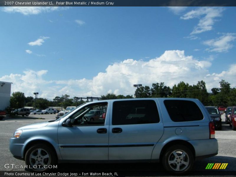 Polar Blue Metallic / Medium Gray 2007 Chevrolet Uplander LS