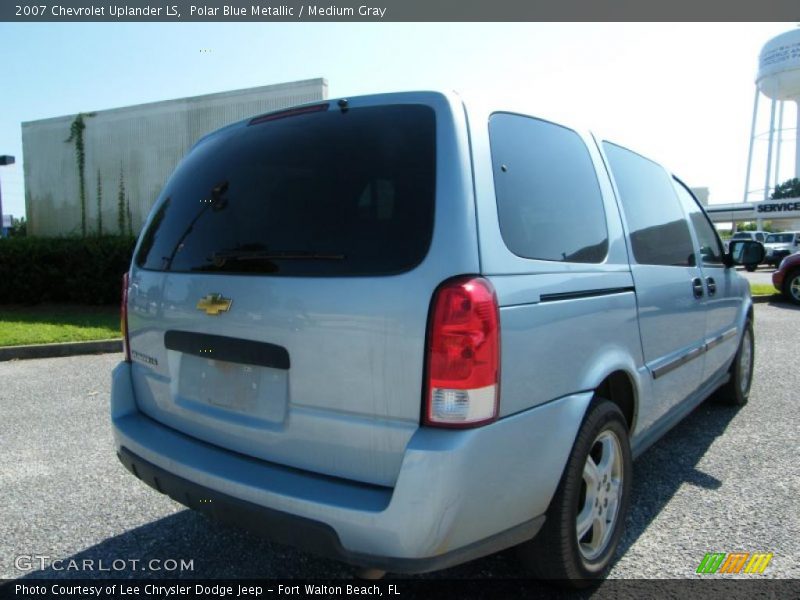 Polar Blue Metallic / Medium Gray 2007 Chevrolet Uplander LS