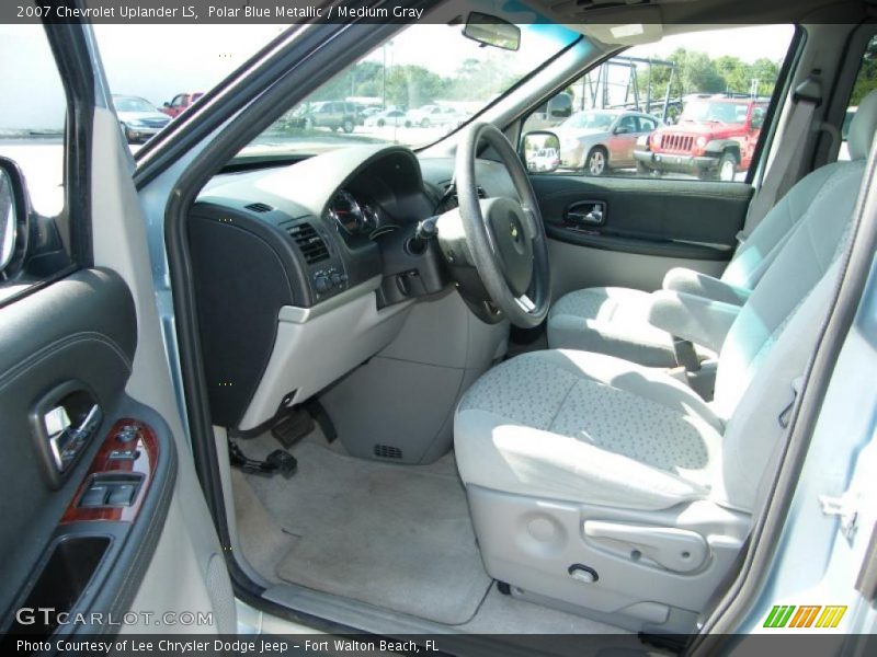 Polar Blue Metallic / Medium Gray 2007 Chevrolet Uplander LS