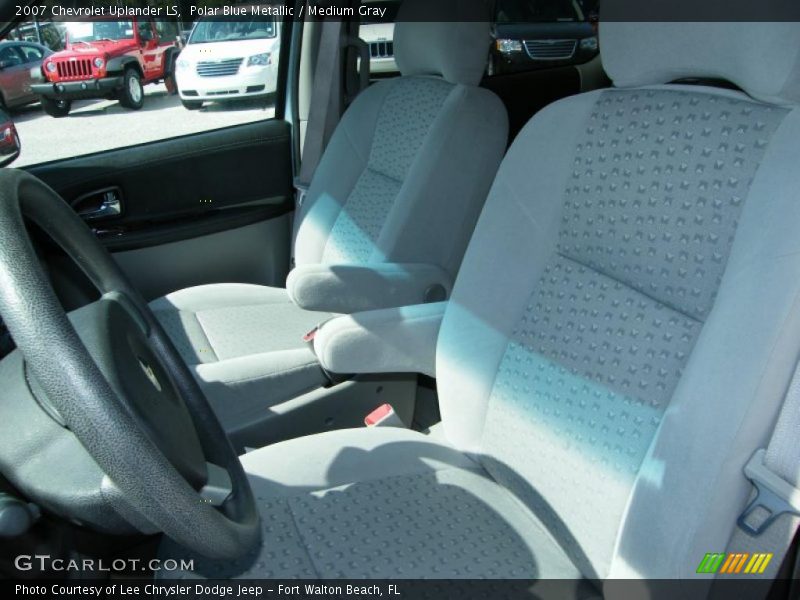 Polar Blue Metallic / Medium Gray 2007 Chevrolet Uplander LS