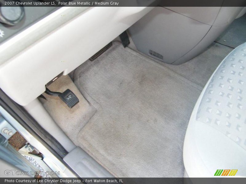 Polar Blue Metallic / Medium Gray 2007 Chevrolet Uplander LS