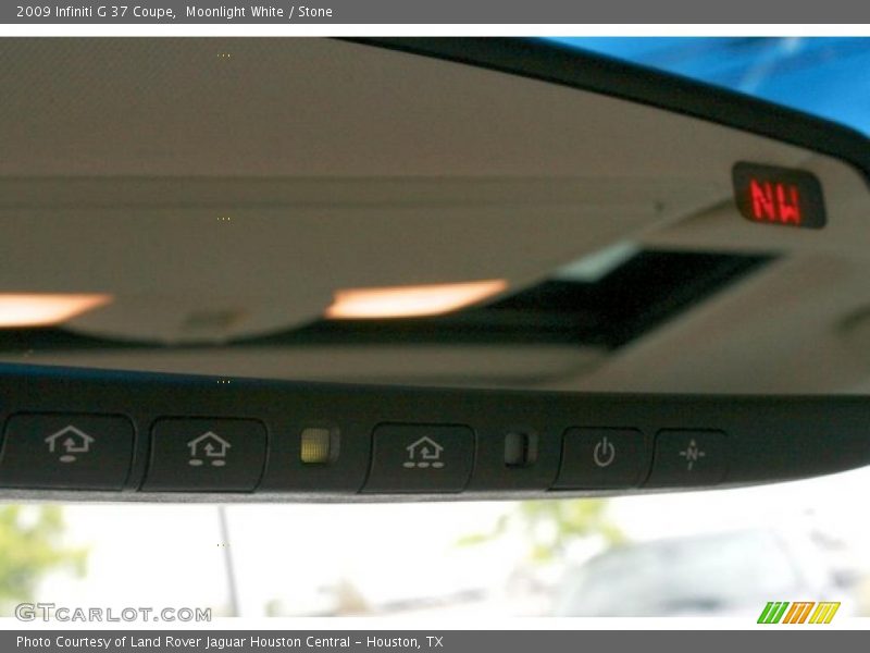 Moonlight White / Stone 2009 Infiniti G 37 Coupe