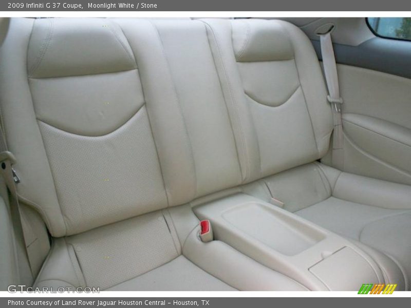 Moonlight White / Stone 2009 Infiniti G 37 Coupe