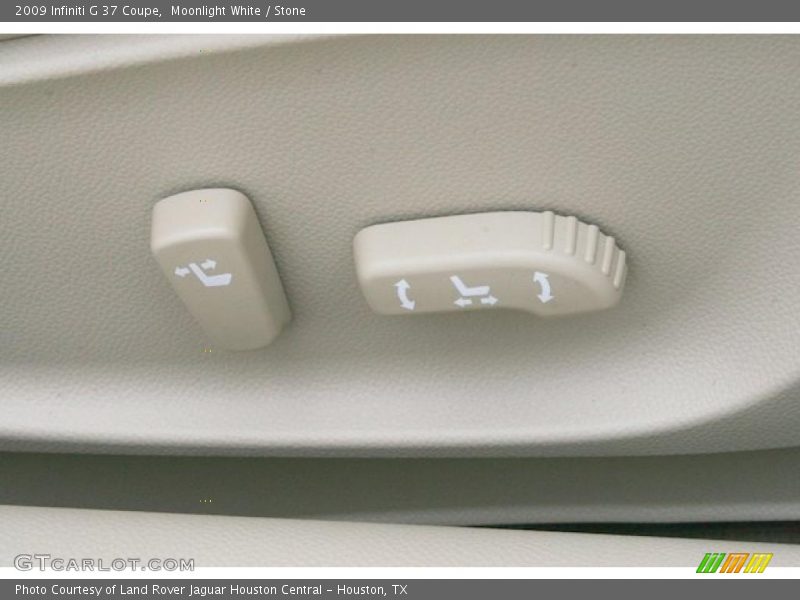 Moonlight White / Stone 2009 Infiniti G 37 Coupe