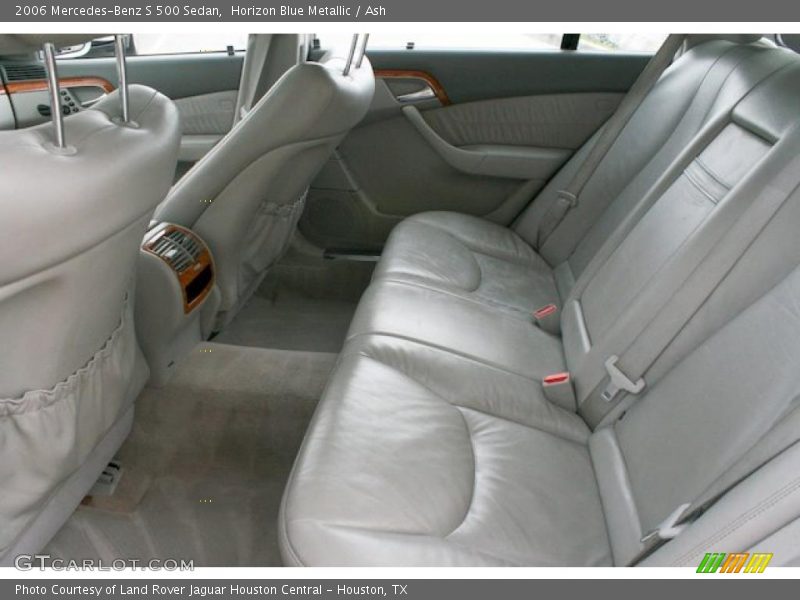 Horizon Blue Metallic / Ash 2006 Mercedes-Benz S 500 Sedan