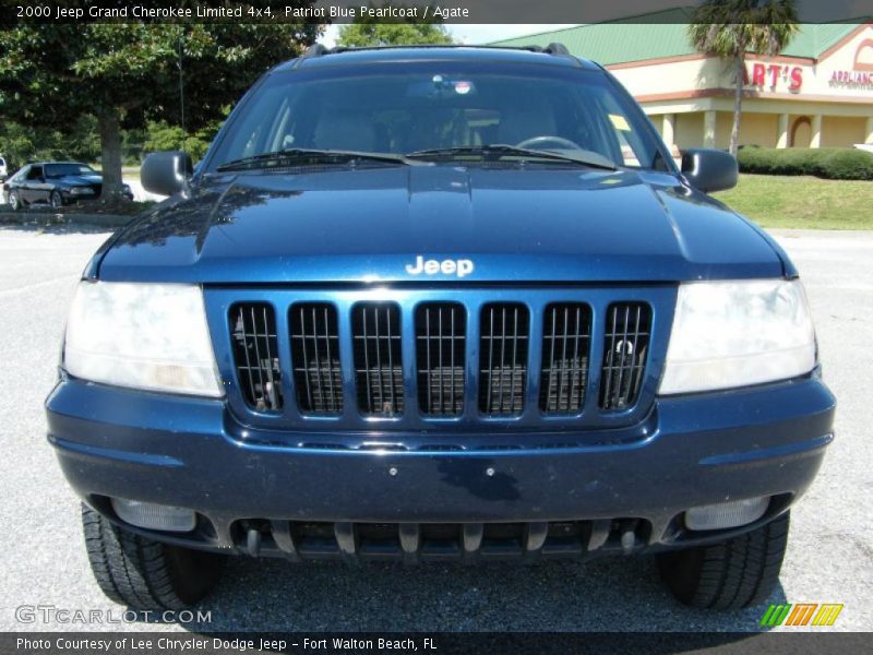 Patriot Blue Pearlcoat / Agate 2000 Jeep Grand Cherokee Limited 4x4