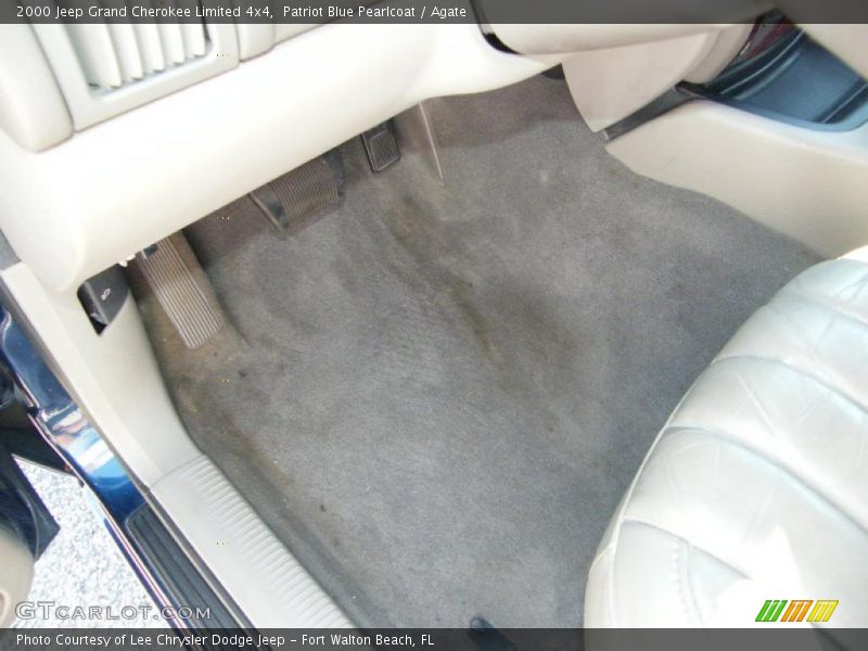 Patriot Blue Pearlcoat / Agate 2000 Jeep Grand Cherokee Limited 4x4