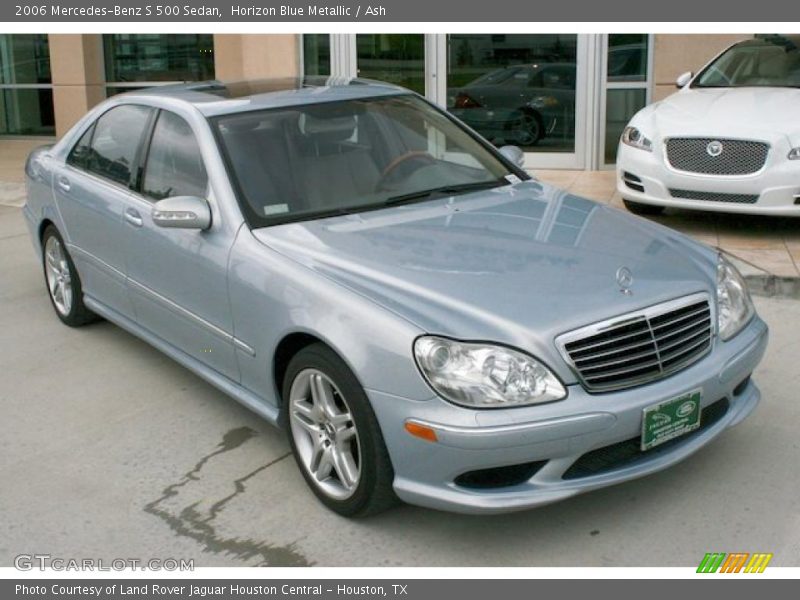Horizon Blue Metallic / Ash 2006 Mercedes-Benz S 500 Sedan
