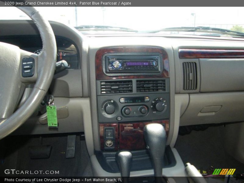 Patriot Blue Pearlcoat / Agate 2000 Jeep Grand Cherokee Limited 4x4