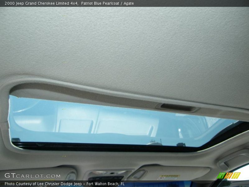 Patriot Blue Pearlcoat / Agate 2000 Jeep Grand Cherokee Limited 4x4