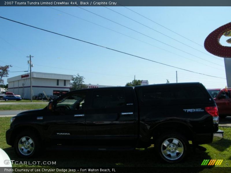 Black / Graphite Gray 2007 Toyota Tundra Limited CrewMax 4x4