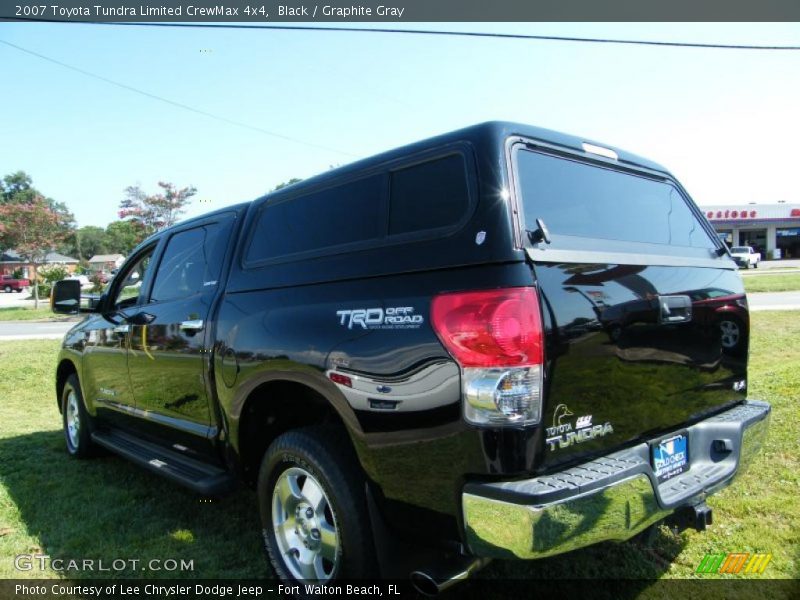 Black / Graphite Gray 2007 Toyota Tundra Limited CrewMax 4x4