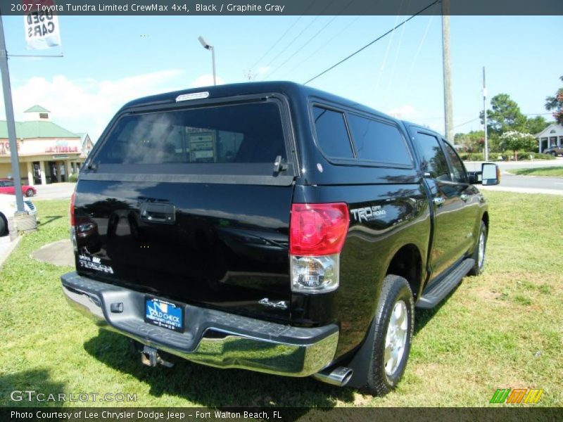 Black / Graphite Gray 2007 Toyota Tundra Limited CrewMax 4x4