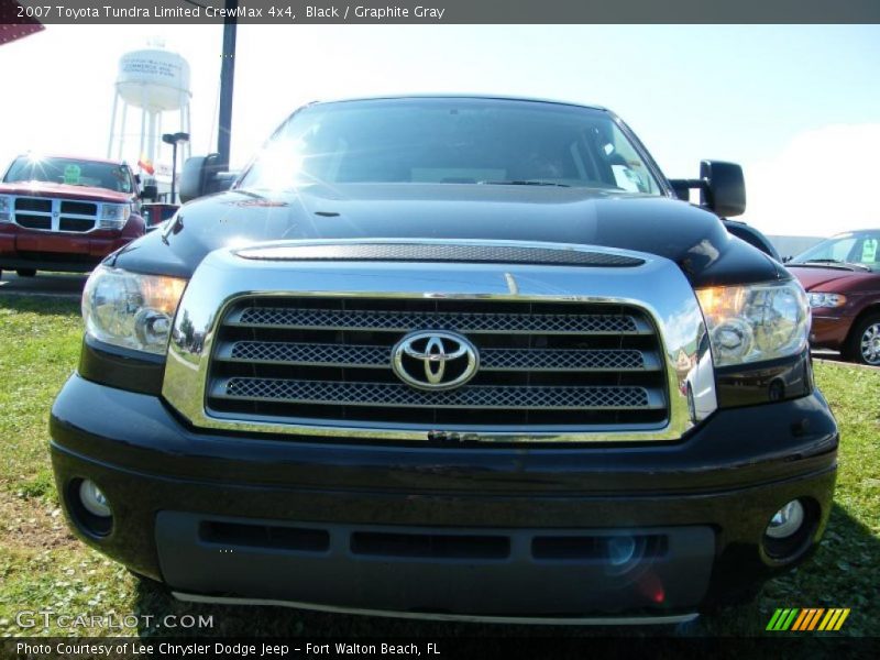 Black / Graphite Gray 2007 Toyota Tundra Limited CrewMax 4x4