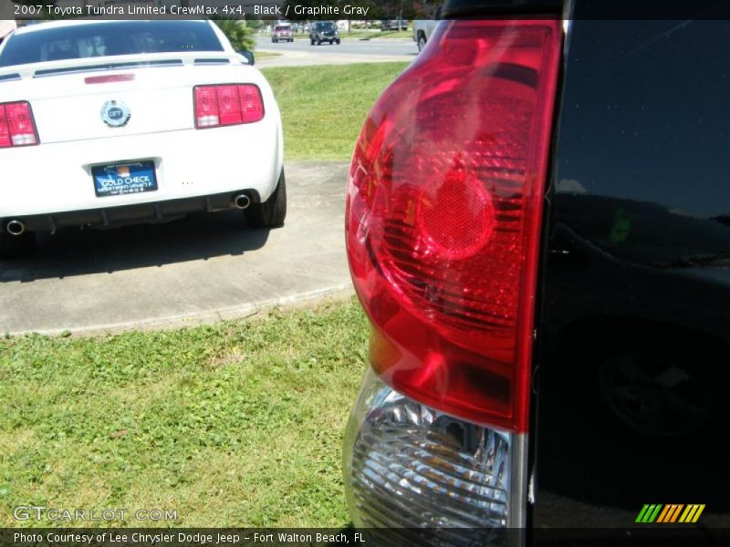 Black / Graphite Gray 2007 Toyota Tundra Limited CrewMax 4x4