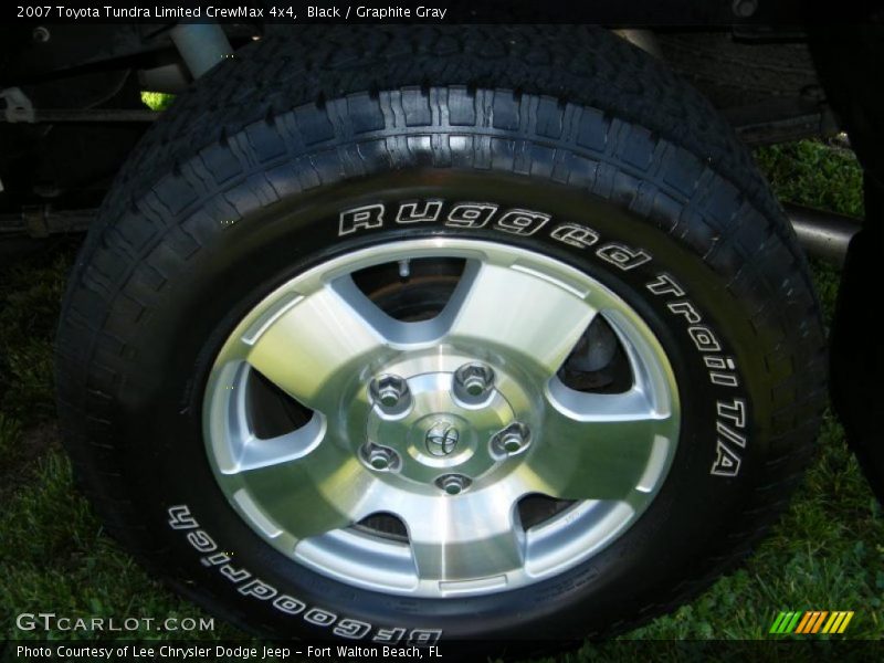 Black / Graphite Gray 2007 Toyota Tundra Limited CrewMax 4x4