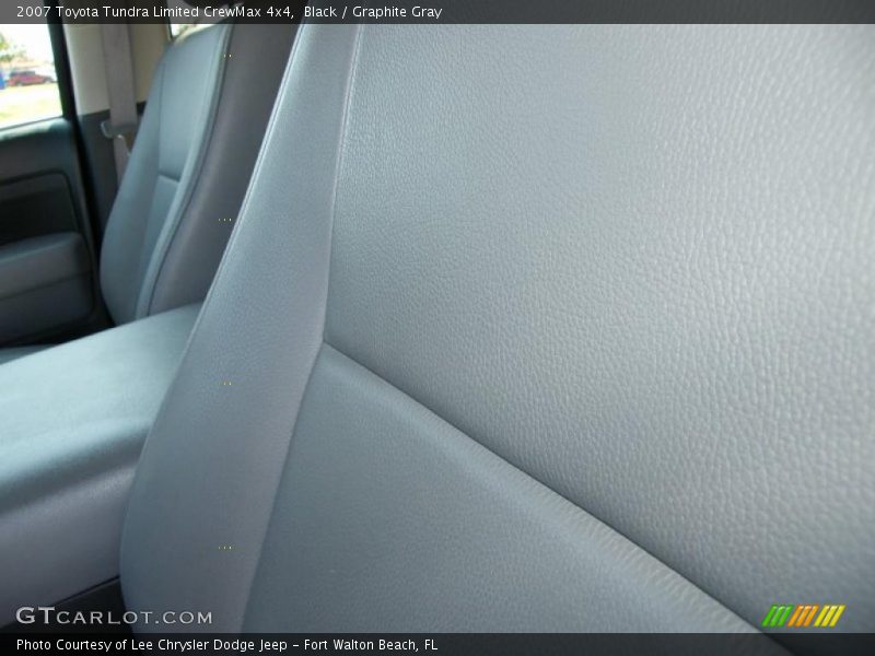 Black / Graphite Gray 2007 Toyota Tundra Limited CrewMax 4x4