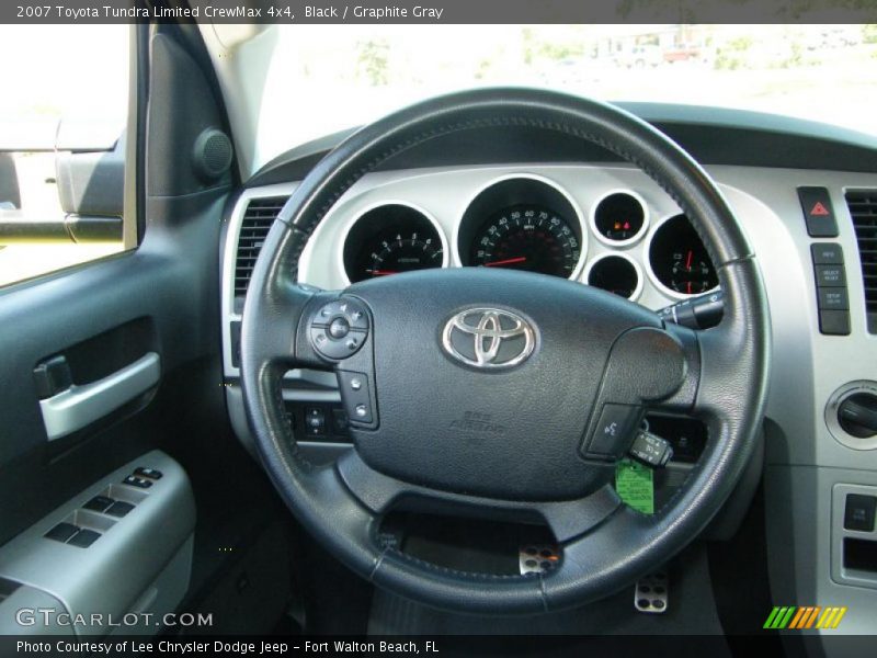 Black / Graphite Gray 2007 Toyota Tundra Limited CrewMax 4x4