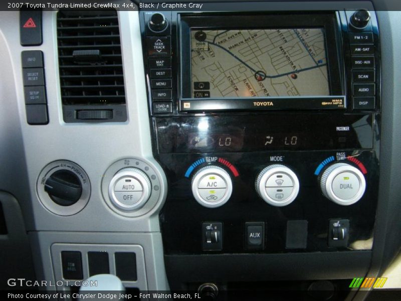 Black / Graphite Gray 2007 Toyota Tundra Limited CrewMax 4x4