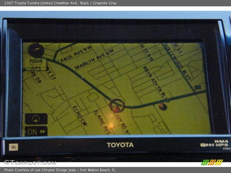 Black / Graphite Gray 2007 Toyota Tundra Limited CrewMax 4x4