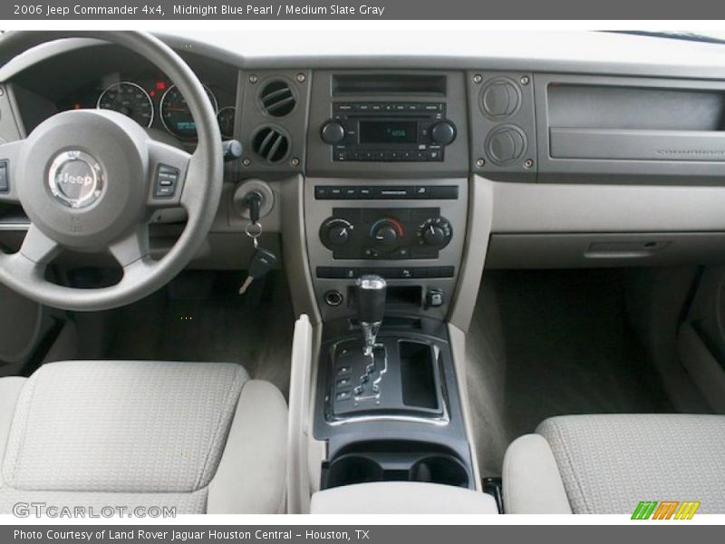 Midnight Blue Pearl / Medium Slate Gray 2006 Jeep Commander 4x4