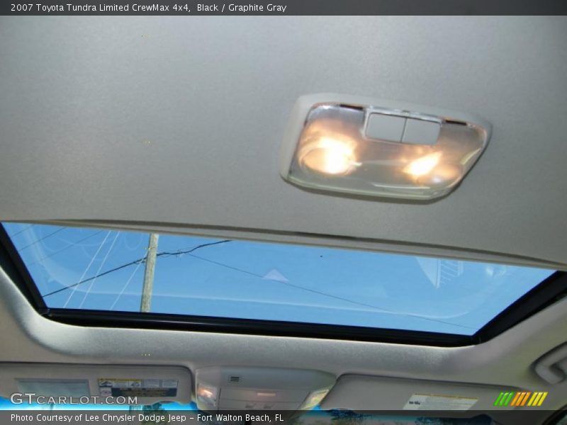 Black / Graphite Gray 2007 Toyota Tundra Limited CrewMax 4x4