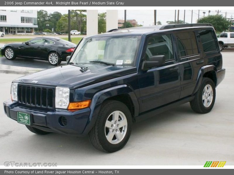 Midnight Blue Pearl / Medium Slate Gray 2006 Jeep Commander 4x4