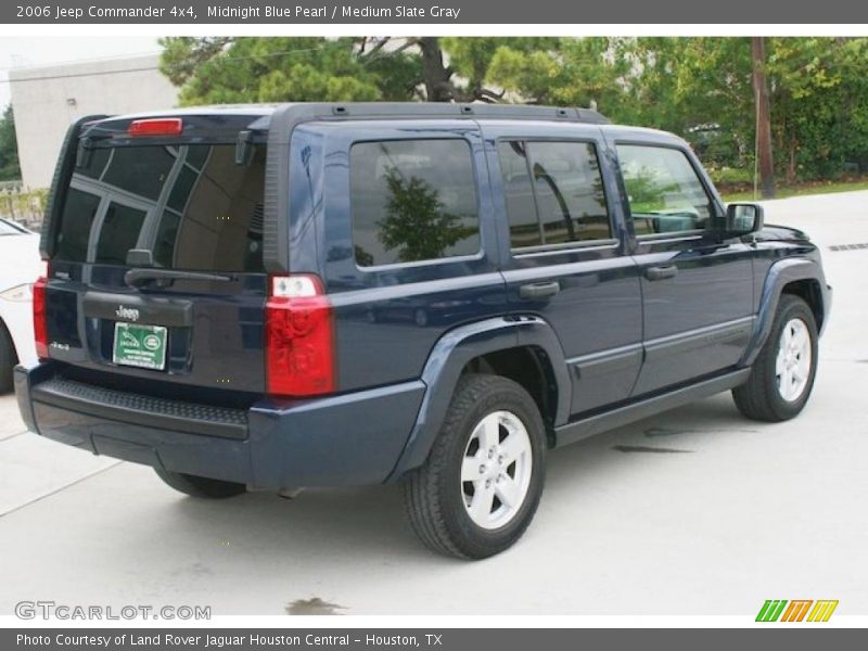 Midnight Blue Pearl / Medium Slate Gray 2006 Jeep Commander 4x4