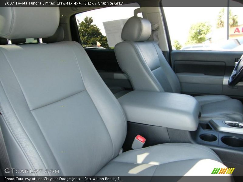Black / Graphite Gray 2007 Toyota Tundra Limited CrewMax 4x4