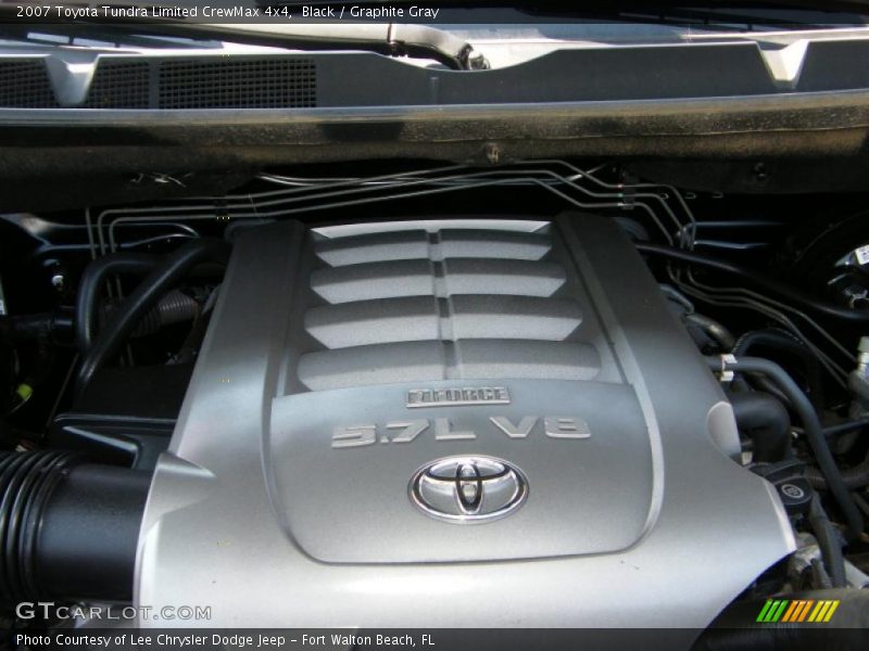 Black / Graphite Gray 2007 Toyota Tundra Limited CrewMax 4x4
