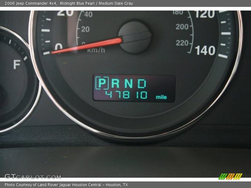 Midnight Blue Pearl / Medium Slate Gray 2006 Jeep Commander 4x4