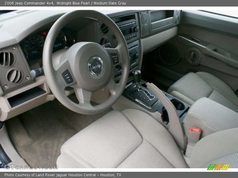 Midnight Blue Pearl / Medium Slate Gray 2006 Jeep Commander 4x4