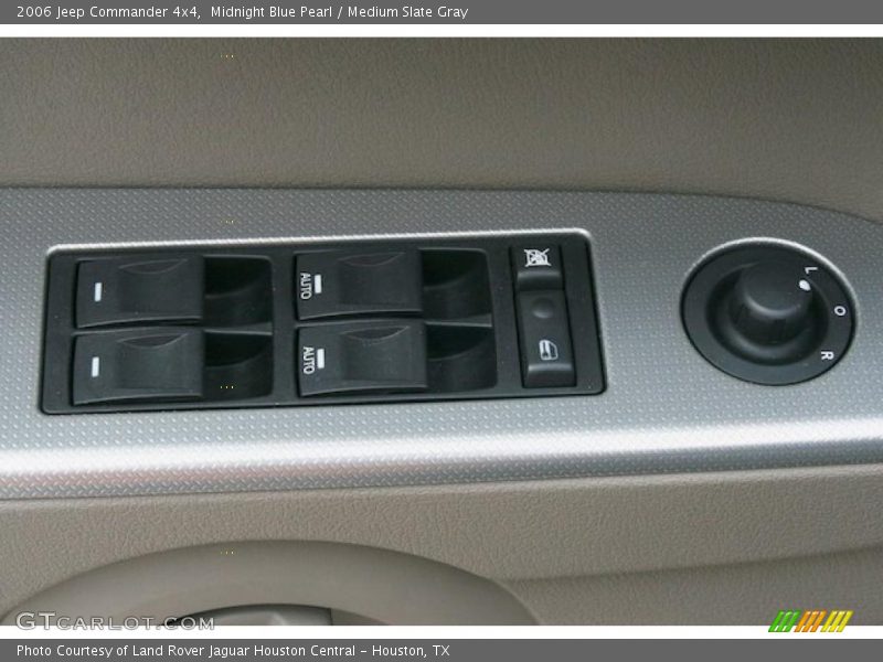 Midnight Blue Pearl / Medium Slate Gray 2006 Jeep Commander 4x4