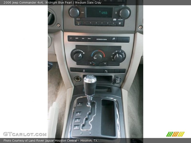 Midnight Blue Pearl / Medium Slate Gray 2006 Jeep Commander 4x4