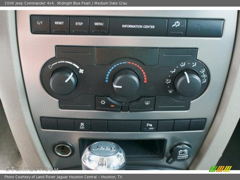 Midnight Blue Pearl / Medium Slate Gray 2006 Jeep Commander 4x4