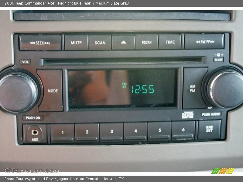 Midnight Blue Pearl / Medium Slate Gray 2006 Jeep Commander 4x4