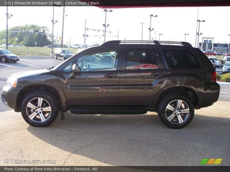 Carbon Pearl / Black 2011 Mitsubishi Endeavor SE AWD