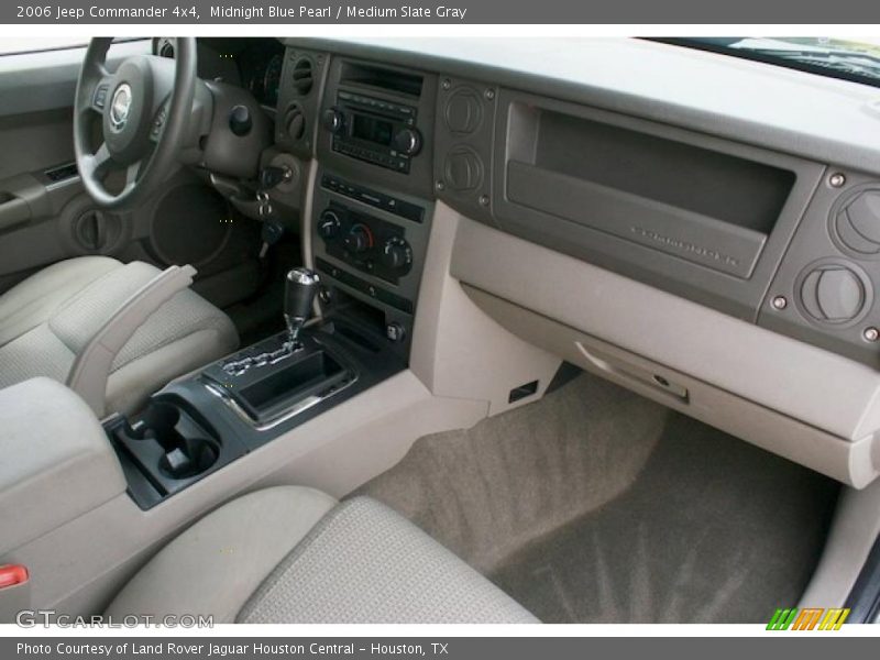 Midnight Blue Pearl / Medium Slate Gray 2006 Jeep Commander 4x4