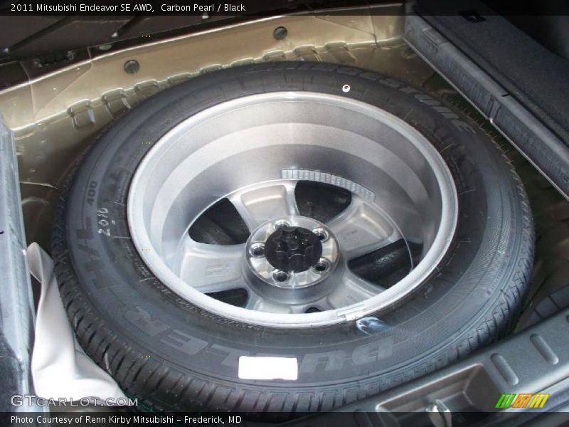 Carbon Pearl / Black 2011 Mitsubishi Endeavor SE AWD
