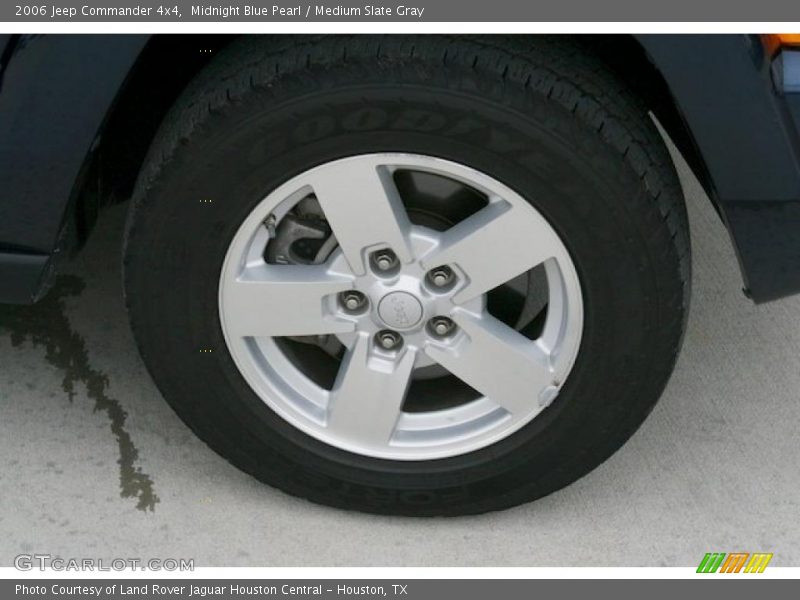Midnight Blue Pearl / Medium Slate Gray 2006 Jeep Commander 4x4